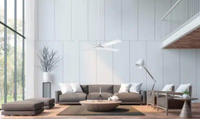 Lifestyle 1320mm 4 Blade Ceiling Fan Only Matt Black