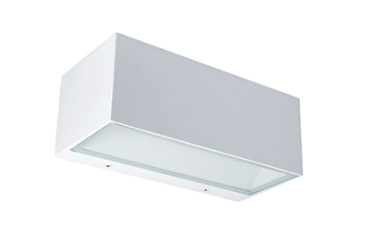 Wall Light 15w/tc Rectangular Wh