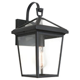 VERONA 1LT EXTERIOR WALL LIGHT BLACK