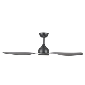 Eco Style DC Ceiling Fan with Remote Control & CCT LED – Black 60″