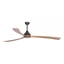 Fanco Sanctuary Dc - 86 218cm BLACK Motor BLACK Blades - Ceiling Fan - Lux Lighting