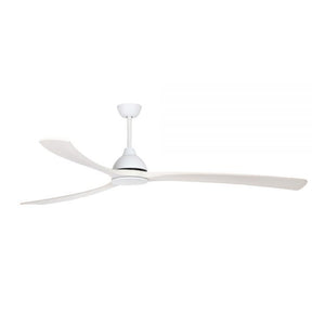 Fanco Sanctuary Dc - 86 218cm BLACK Motor BLACK Blades - Ceiling Fan - Lux Lighting