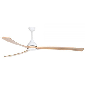 Fanco Sanctuary Dc - 86 218cm BLACK Motor BLACK Blades - Ceiling Fan - Lux Lighting