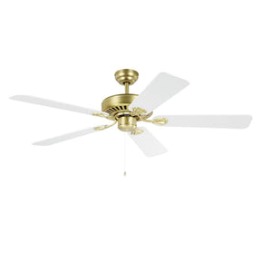 Waikiki 52 Ac Fan Ant Brz/walnut - Ceiling Fan - Lux Lighting