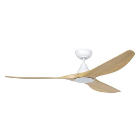 SURF 60 DC FAN LED TRI-COL WHT - Ceiling Fan - Lux Lighting